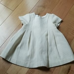 Jacadi Baby Girl 12m Christening Dress Cream